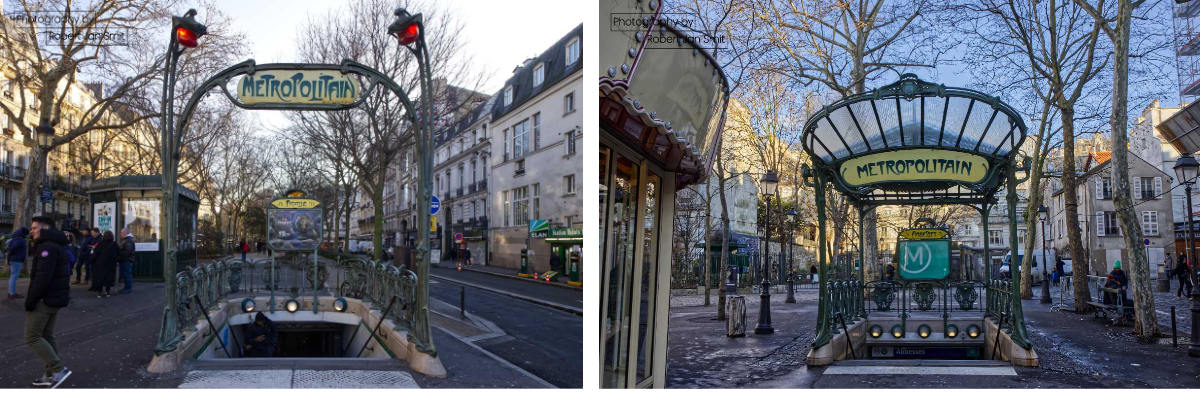 Metrostation Pigalle & Abbesses