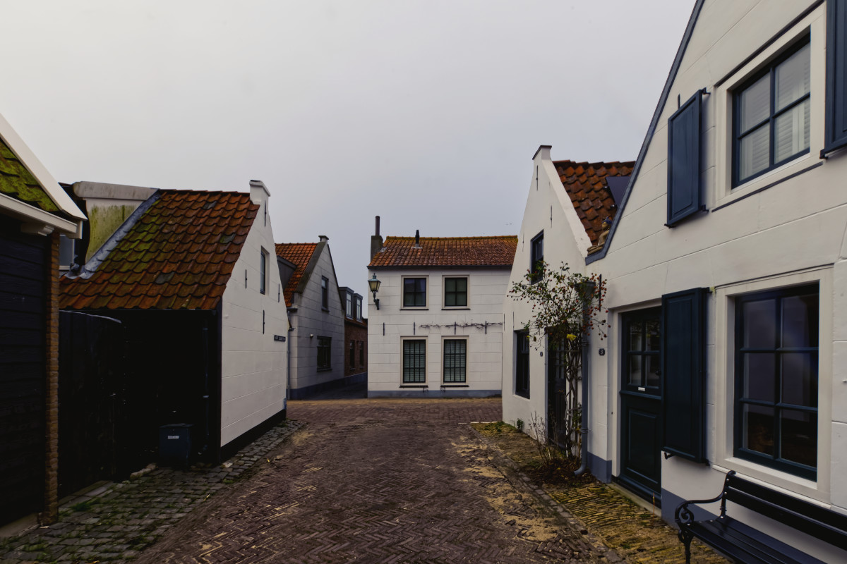 straten van Goedereede Zuid-Holland 