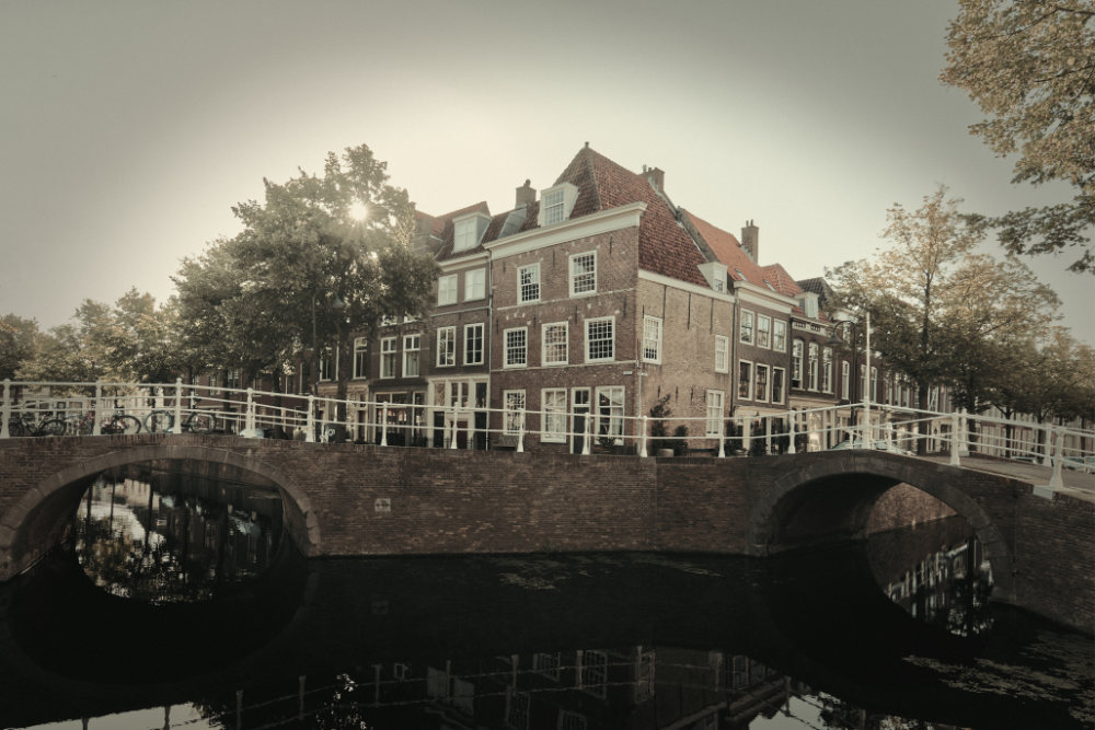 oude Delft in Delft.