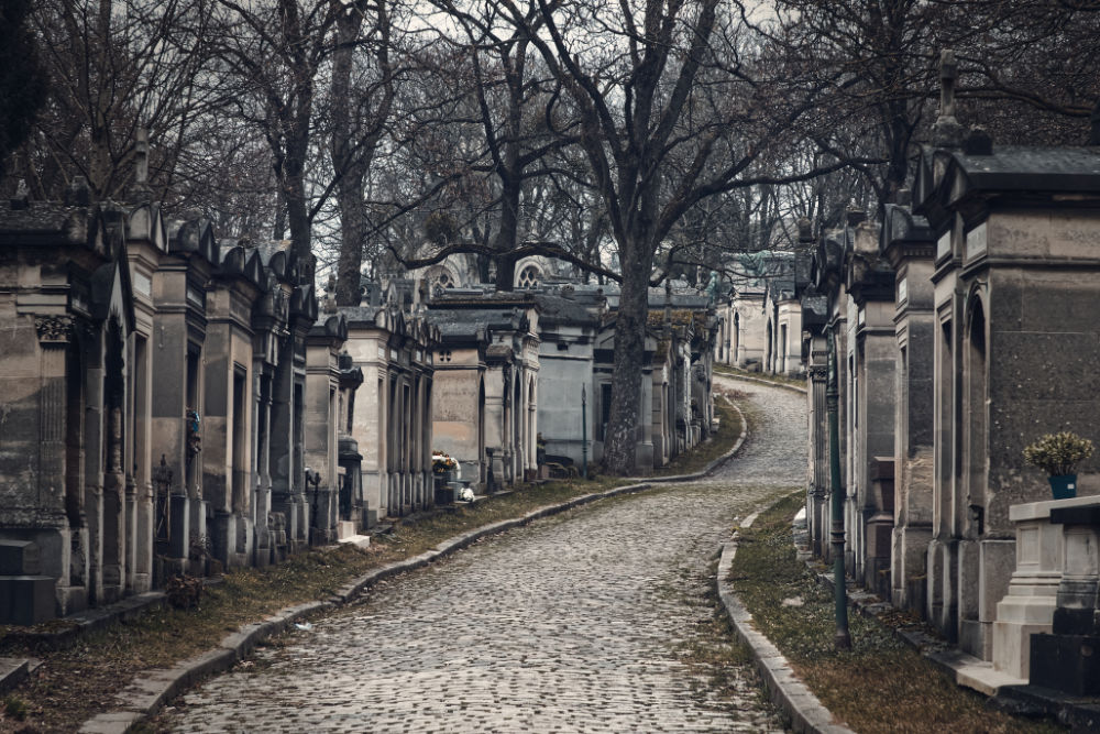 begraafplaats Père-Lachaise in Parijs