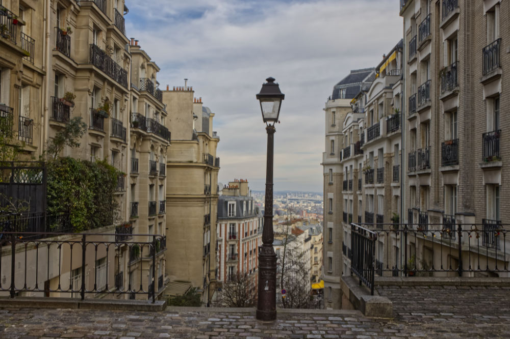 Rue du Mont-Cenis op Montmartre