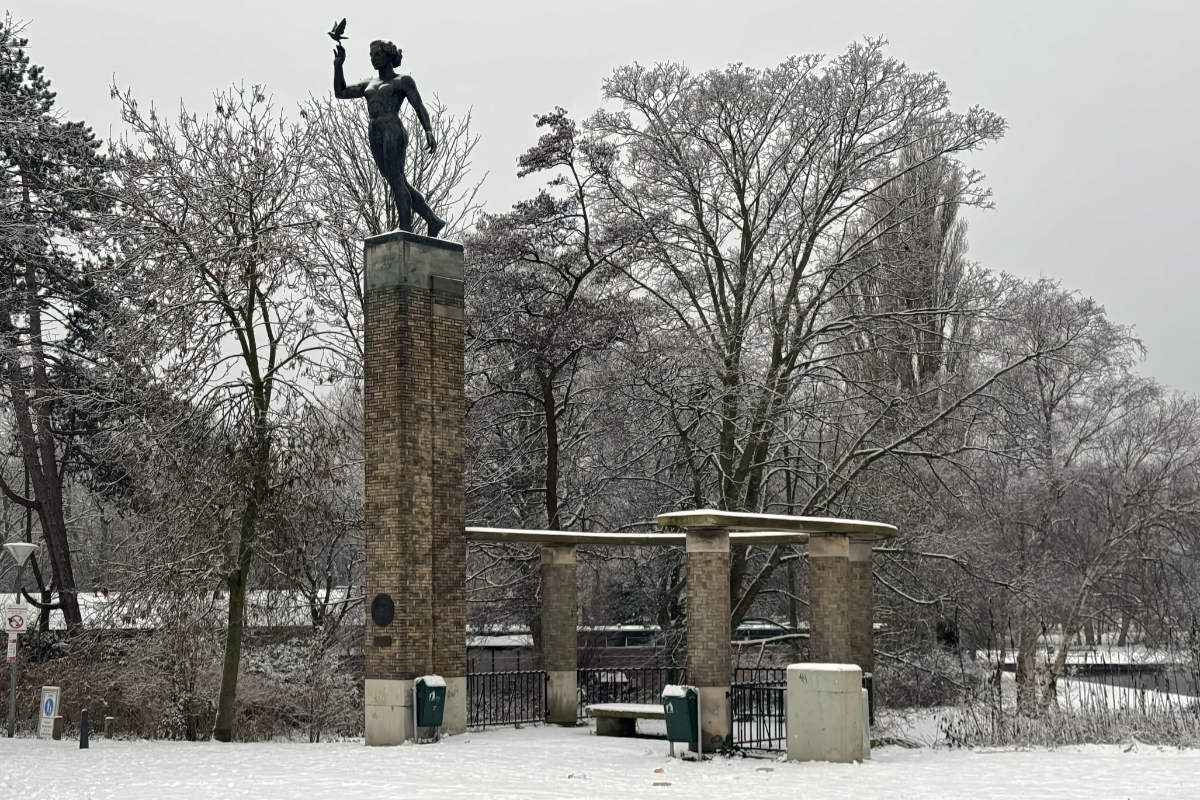 entree van het Zuiderpark 